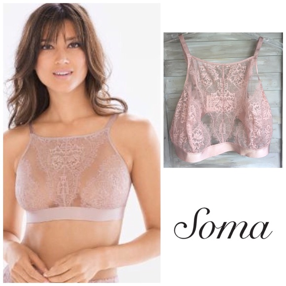 soma high neck bralette